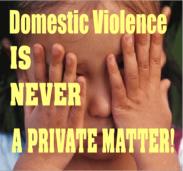 Personal perspective of domestic violence.